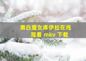 黑白魔女库伊拉在线观看 mkv 下载